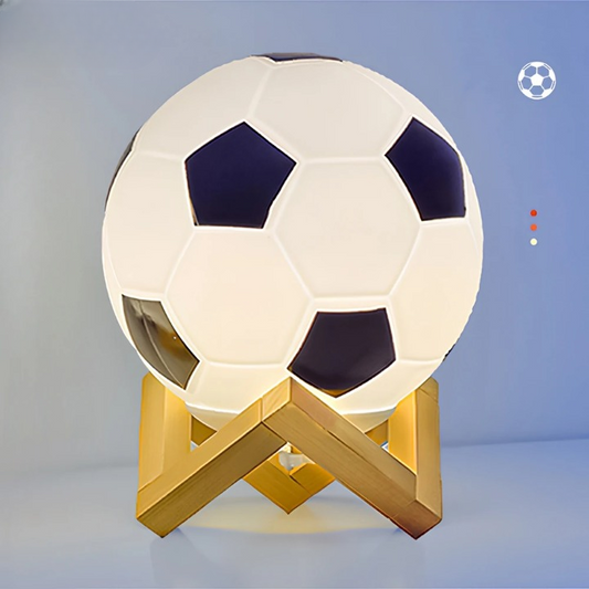 Lampe de chevet ballon de foot