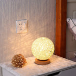 Lampe de chevet bambou rotin - Vignette | Aura Douce 