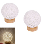 Lampe de chevet bambou rotin - Vignette | Aura Douce 