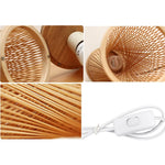 Lampe de chevet bambou rotin - Vignette | Aura Douce 