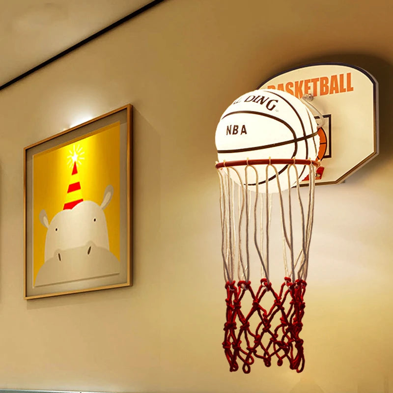 Lampe de chevet basketball