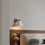 Lampe de chevet beige et bois - Vignette | Aura Douce 