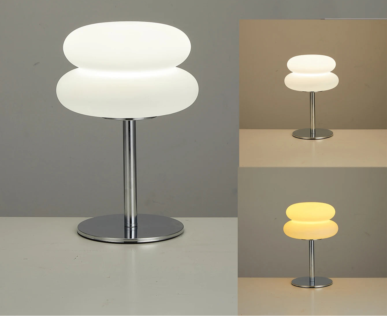 Lampe de chevet blanc