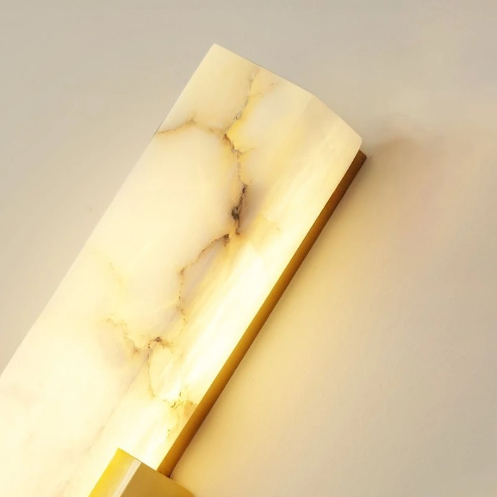 Lampe de chevet blanc et gris