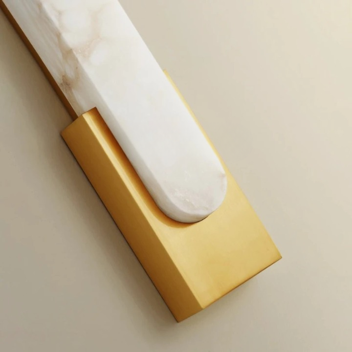 Lampe de chevet blanc et gris