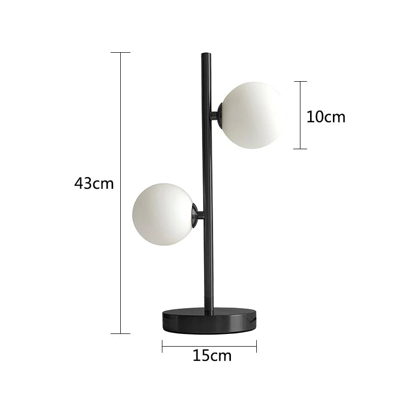 Lampe de chevet blanc et or