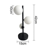Lampe de chevet blanc et or - Vignette | Aura Douce 