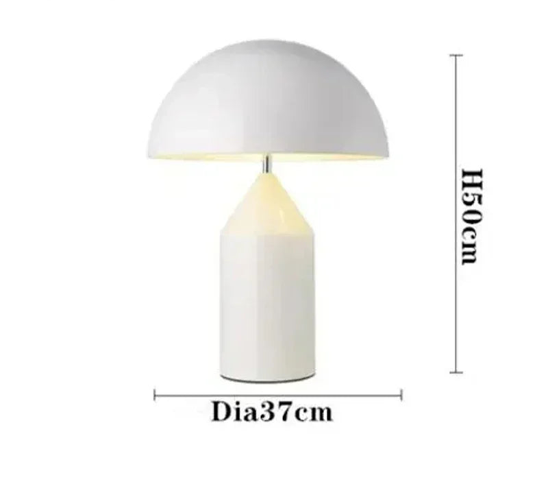 Lampe de chevet blanche design