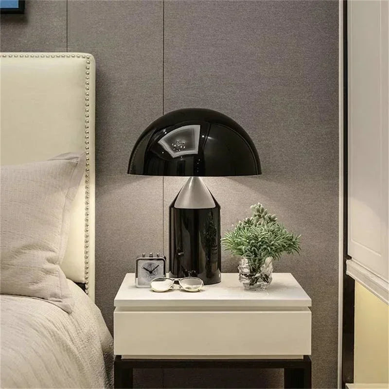 Lampe de chevet blanche design