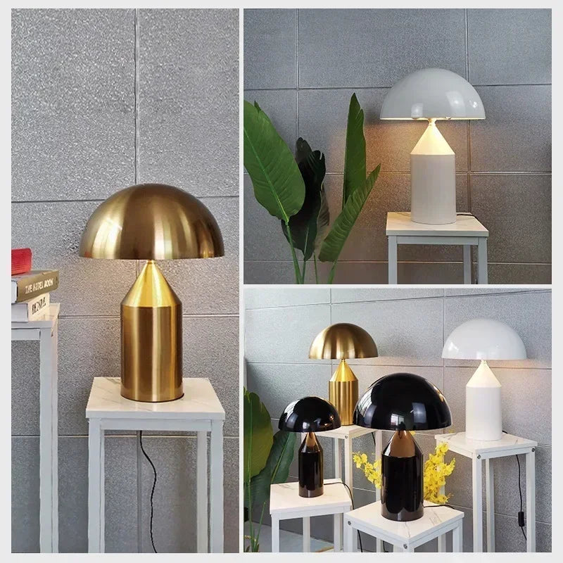Lampe de chevet blanche design