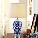Lampe de chevet bleu roi - Vignette | Aura Douce 