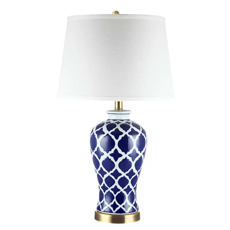 Lampe de chevet bleu roi