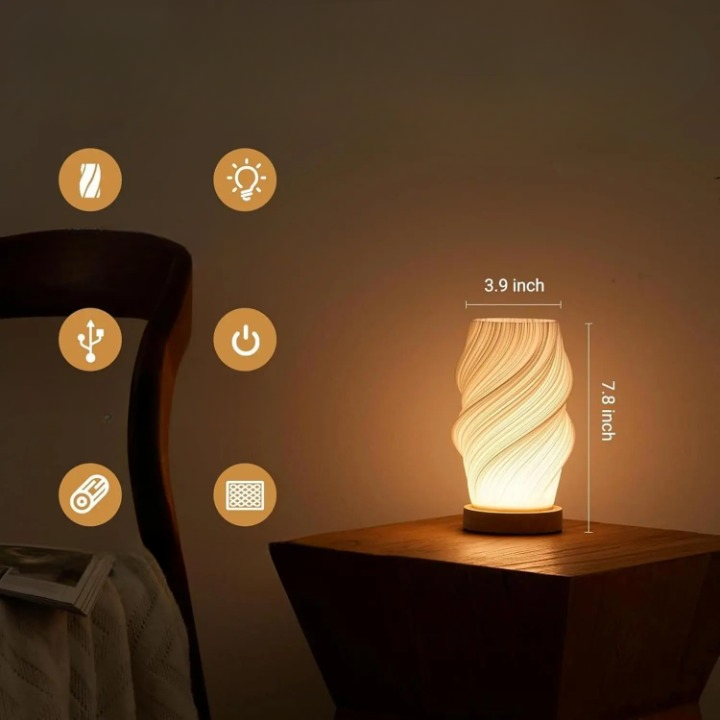 Lampe de chevet boheme chic