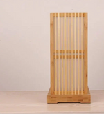 Lampe de chevet bois brut - Vignette | Aura Douce 
