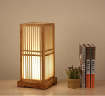 Lampe de chevet bois brut - Vignette | Aura Douce 