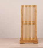 Lampe de chevet bois brut - Vignette | Aura Douce 