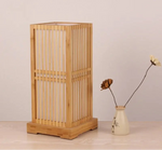 Lampe de chevet bois brut - Vignette | Aura Douce 