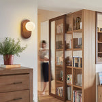 Lampe de chevet bois brut - Vignette | Aura Douce 