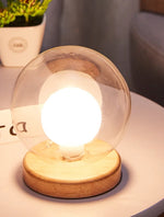 Lampe de chevet bois clair - Vignette | Aura Douce 