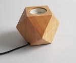 Lampe de chevet bois et metal - Vignette | Aura Douce 