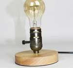 Lampe de chevet bois et metal - Vignette | Aura Douce 