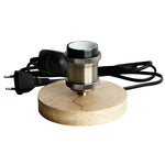 Lampe de chevet bois et metal - Vignette | Aura Douce 