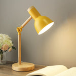 Lampe de chevet bois et noir - Vignette | Aura Douce 