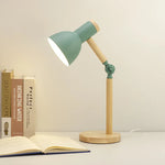 Lampe de chevet bois et noir - Vignette | Aura Douce 