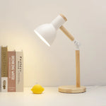 Lampe de chevet bois et noir - Vignette | Aura Douce 