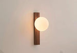 Lampe de chevet bois foncé - Vignette | Aura Douce 