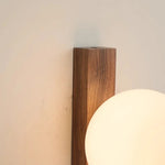 Lampe de chevet bois foncé - Vignette | Aura Douce 
