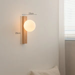 Lampe de chevet bois foncé - Vignette | Aura Douce 