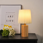 Lampe de chevet bois naturel - Vignette | Aura Douce 