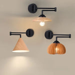 Lampe de chevet bois noir - Vignette | Aura Douce 