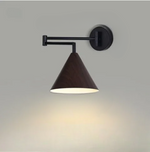 Lampe de chevet bois noir - Vignette | Aura Douce 