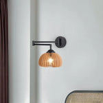 Lampe de chevet bois noir - Vignette | Aura Douce 