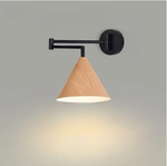 Lampe de chevet bois noir - Vignette | Aura Douce 