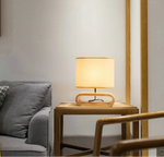 Lampe de chevet bois scandinave - Vignette | Aura Douce 