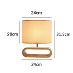 Lampe de chevet bois scandinave - Vignette | Aura Douce 