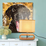 Lampe de chevet bois scandinave - Vignette | Aura Douce 