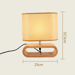Lampe de chevet bois scandinave - Vignette | Aura Douce 