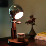 Lampe de chevet bonhomme en bois - Vignette | Aura Douce 
