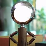 Lampe de chevet bonhomme en bois - Vignette | Aura Douce 