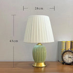 Lampe de chevet céramique blanche - Vignette | Aura Douce 
