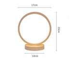 Lampe de chevet cercle - Vignette | Aura Douce 