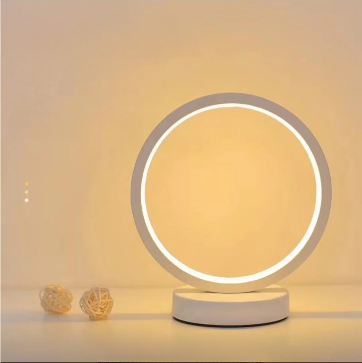 Lampe de chevet cercle 