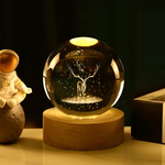 Lampe de chevet cerf - Vignette | Aura Douce 