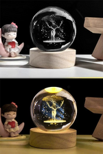 Lampe de chevet cerf - Vignette | Aura Douce 