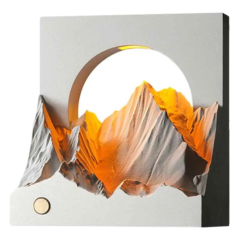 Lampe de chevet chalet montagne