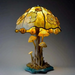 Lampe de chevet champignons - Vignette | Aura Douce 